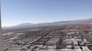 Hot blondie Olga makes a blowjob on the balcony and more