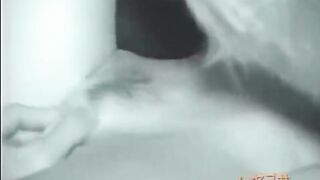 Asleep sister got her hairy pussy licked by a pervert