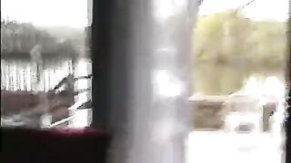 Peeping under the skirt of a cute girl is too enticing to resist