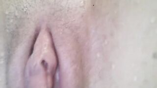 Babe has a great orgasm under the water and in front of the camera