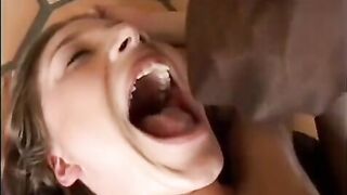 The woman accepts the cum of all her lovers