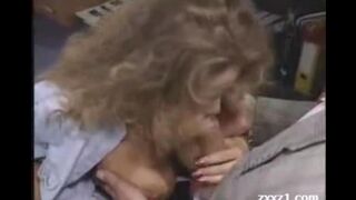 A school teacher with big tits seduces her student during a typhoon night