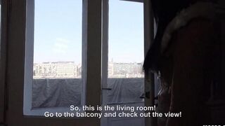 The tourist paid for housing with her stunning assets