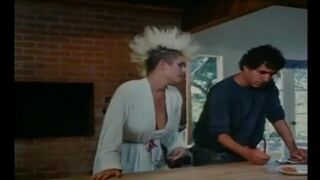 Bunch of wet pussies gets fucked in a retro orgy