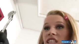 A man got a wrong hole by his wife's dominance