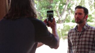 Guy fucked a beautiful blonde with fake boobs at 60 FPS