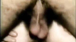 My Amigo pushed his big cock into my ass hole