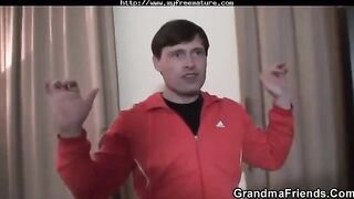 A mature man fucked his granddaughter and grandson
