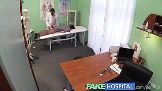 The cunning doctor examined the patient and had his way with her