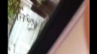 He might as well jerk off his cock right on the street