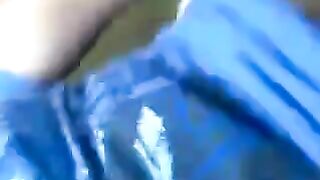 I took out a long-standing bolt and started to masturbate it with my panties