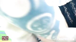 The blonde was told to undress and get fucked during a casting session