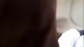 A man got his dick out and started jerking with a girl