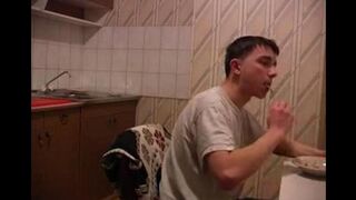 Raped mom in the kitchen, even hotter than just a tip