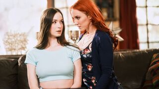 My stepmom is teaching me to cum