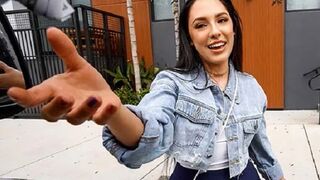 Selena agreed to be fucked for money by a pick-up guy