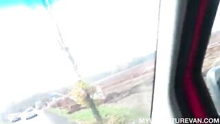 The guy had the best sex in his life in the car with a slut