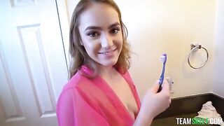 The only thing that could shut her up was this one special key