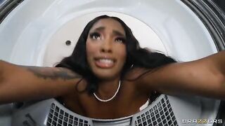 My roommate's new girlfriend is cheating on him in his room