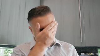 Real estate agent gets screwed by desperate client on the couch