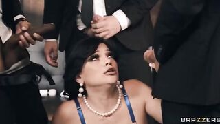Formal Fuckfest: Mona's First Gangbang - Hot Gangbanged Honey In HD