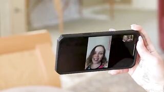 A beautiful lesbian has sex and gets a creampie inside