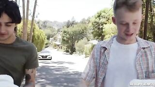 A hot MILF is found and banged by Lil Humper Gang