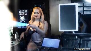 Blonde Pornstars in Space: The Hottest Celebrities in a Cosmic Adventure