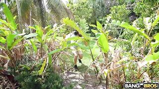 Sex in nature is always exciting, especially with a tight ass