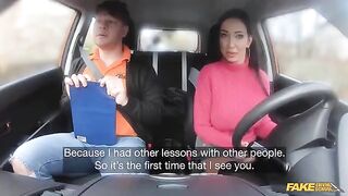 That's how he gave me my license, it was a unique encounter