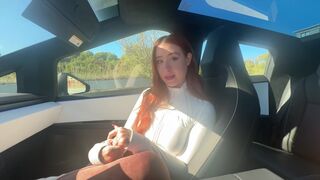 In a cybertruck, I'm going to give you an intense experience