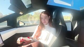 In a cybertruck, I'm going to give you an intense experience