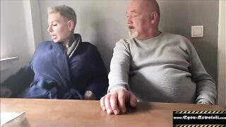 My friend's wife is a slut - amazing German amateur MILF action