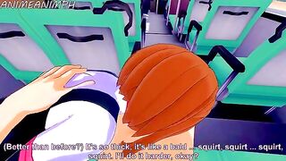 Deku fucks Ochaco in an intense scene from My Hero Academia