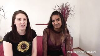 Kama Sutra casting with desperate amateurs, getting fucked hard for money