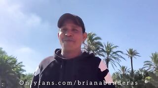 Briana Banderas, a fitness babe, gets fucked by a huge dick of an electrician