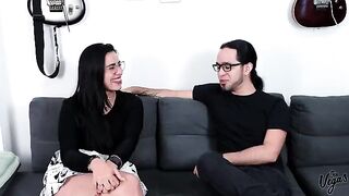 Kylei shoots her first porn with William Vega and the results are killer!