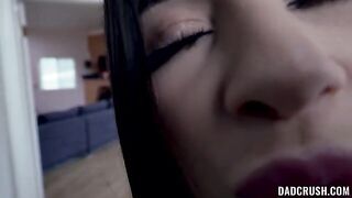Two delicious brunettes waited for a reward in a steamy FFM scene