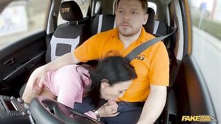 The madam tries to seduce me in the car