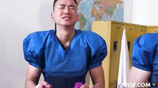 A nymphomaniac could not act otherwise, especially in a steamy classroom scene