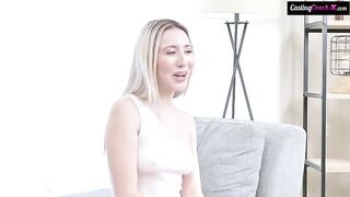 Cute girl had a hard time with a cock in her pussy