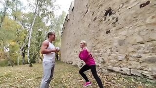 The girl was in a bad mood, so she called and had passionate sex