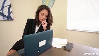 The man shared secrets of good sex with a cute brunette
