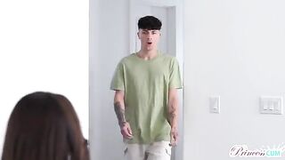 The girl deserves to experience orgasmic pleasure. Cute girls love giving handjobs