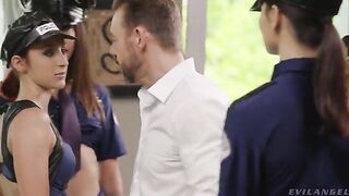 The first time experience of group sex at a wedding party