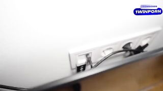 The handyman has sex with a cheating wife in missionary position