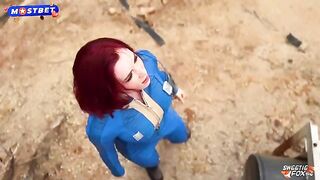 Redhead girl loves to have rough sex in cosplay outfits