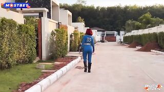 Redhead girl loves to have rough sex in cosplay outfits