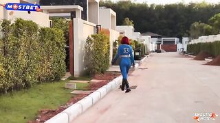 Redhead girl loves to have rough sex in cosplay outfits