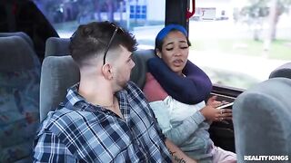 A girl was asked to suck cocks by guys in the street
